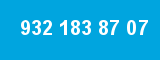 932 183 87 07